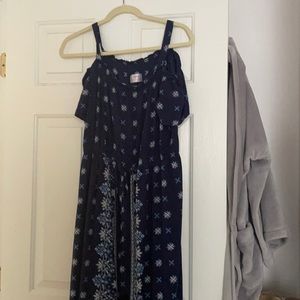 Dress/romper with built-in shorts